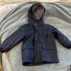 Petit Bateau Navy Blue toddler Raincoat 24mo 86 cm